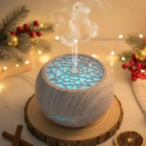Wood Grain Essential Oil Diffuser & Humidifier