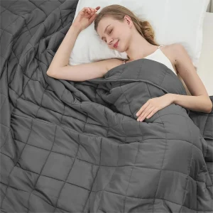 Weighted Blanket 20lbs, 48x72 Grey