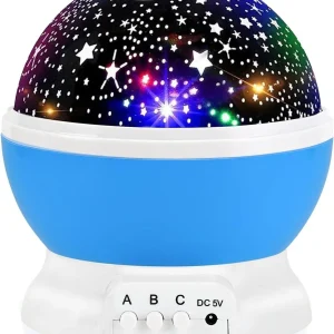 360° Star Projector Night Light