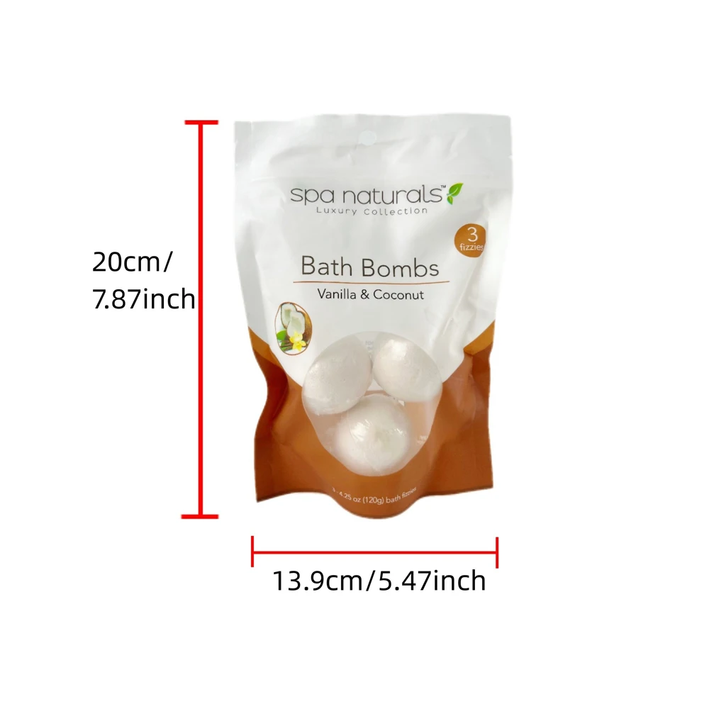 Coconut Scented Bath Salt Balls - Image 5