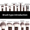 13PCS Makeup Brush Set - Thumbnail Image 2