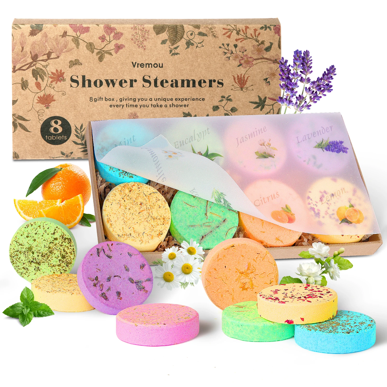 Shower Steamers Aromatherapy - 8 Pack - Image 4