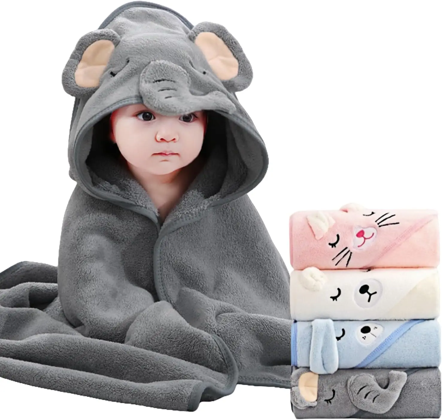 Baby Hooded Towel - Image 1