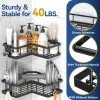 5-Pack Corner Shower Organizer - Thumbnail Image 2