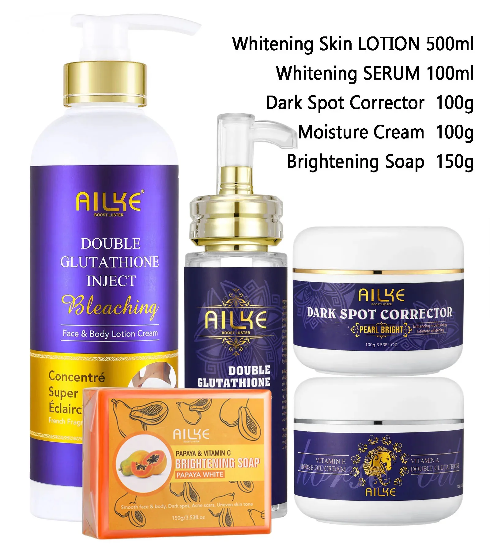 AILKE Whitening Skin Care Set - Image 4