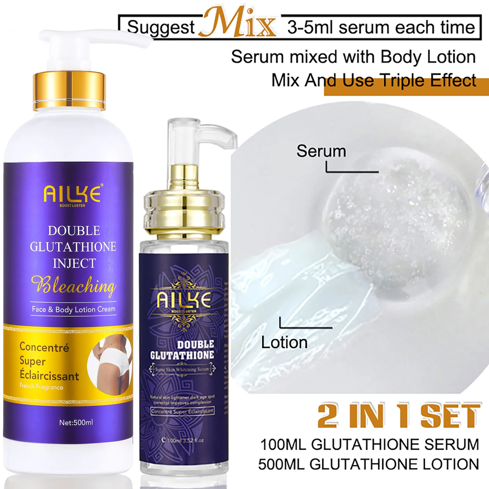 AILKE Whitening Skin Care Set - Image 6