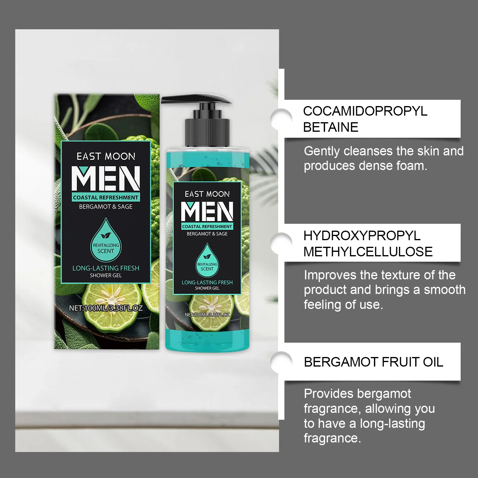 Shower Gel For Men - Image 3
