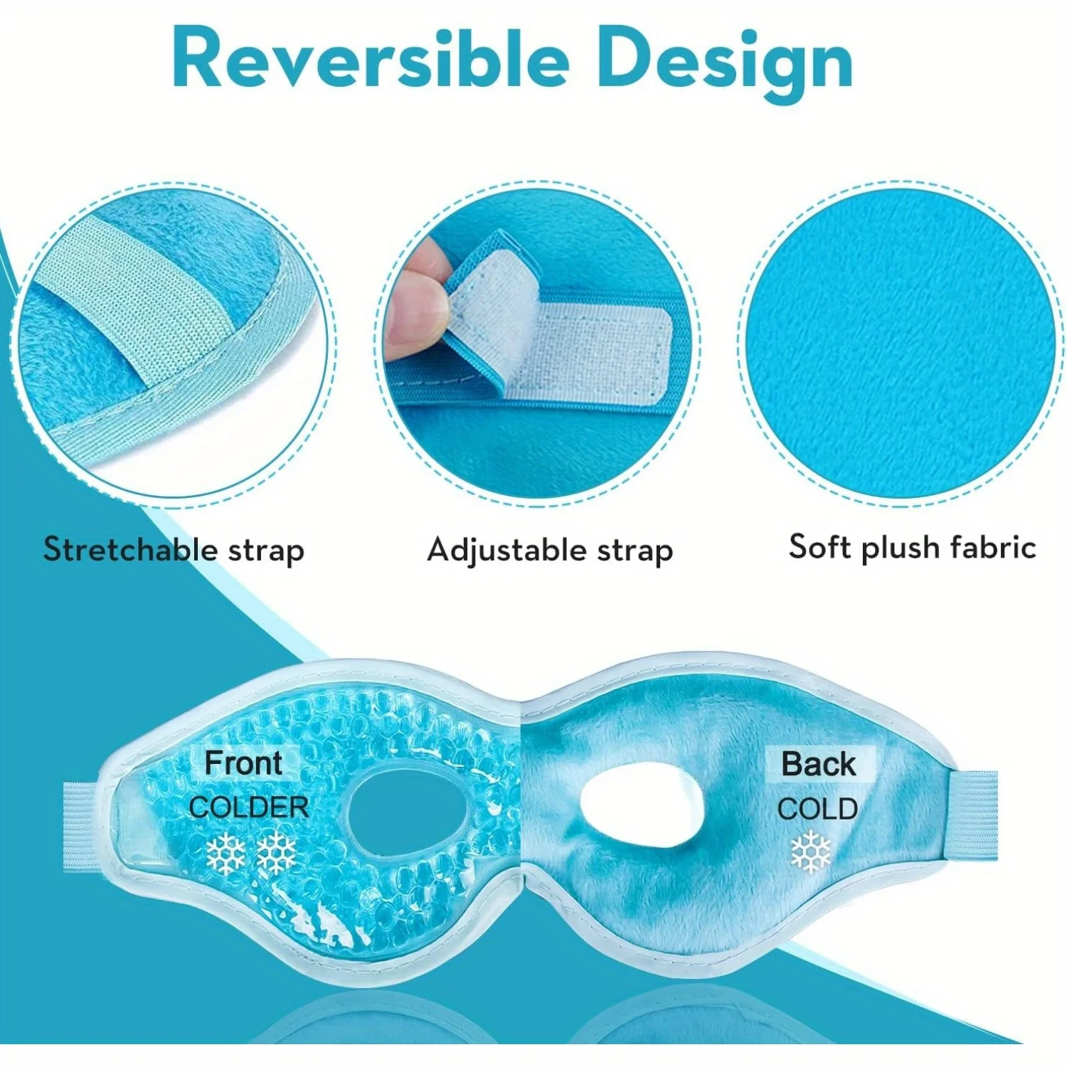 2Pcs/Set Gel Eye Mask - Image 2